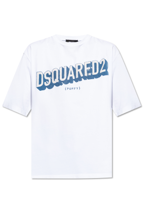 White T-shirt with logo Dsquared2 - Vitkac AS